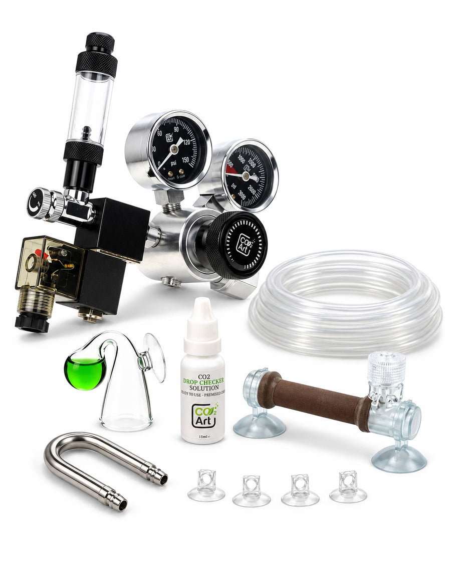 Pro-SE Series Complete Aquarium CO2 System with in-tank Flux_ Diffuser
