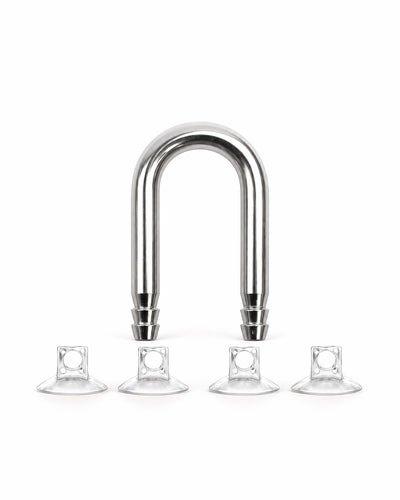 NEW SS-Series U-Bend Stainless Steel Tubing Connector + 4x Suction Cups
